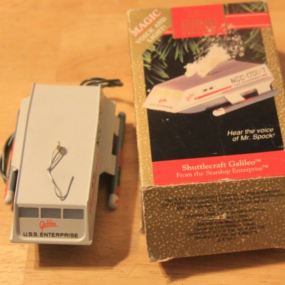 star Trek ornament Shuttlecraft Galileo - Picture 1 of 8